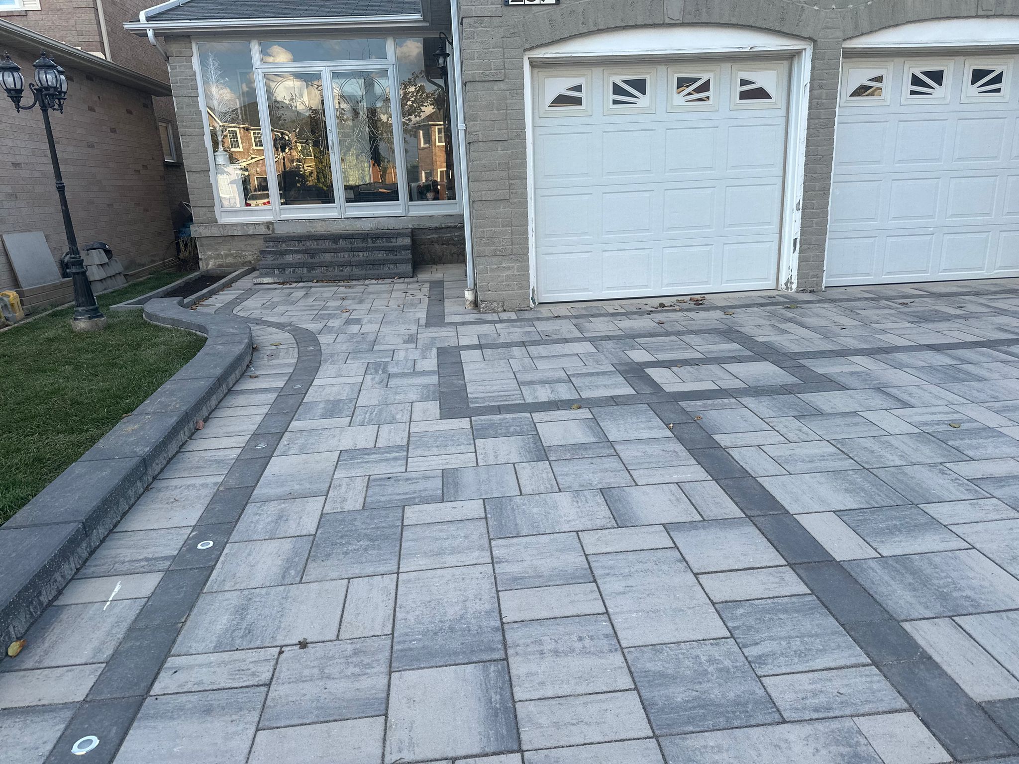 Light Travista Carara BBQ slab option